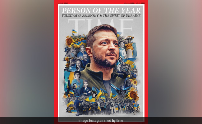 "Russophobic": Russia On Volodymyr Zelensky's TIME Magazine Award