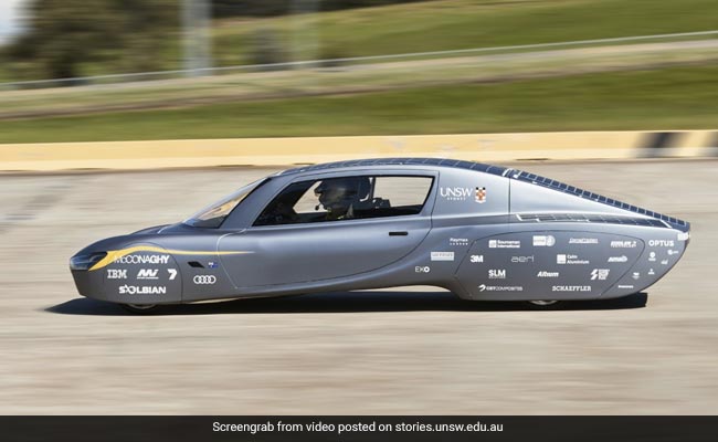 Solar-Powered Car Covers 1,000 Km In Single Charge In Australia, Sets World Record
