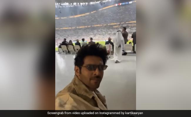 Kartik Aaryan's FIFA World Cup Final Experience Summed Up: "Bucket List To The Infinity"