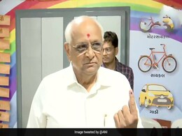 "BJP To Break All Records:" Gujarat Chief Minister As He Votes In 2nd Phase "BJP To Break All Records:" Gujarat Chief Minister As He Votes In 2nd Phase
