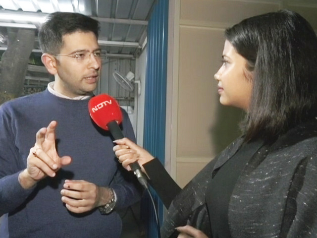 Exit Polls "Always Favour BJP": AAP's Raghav Chadha Hits Back