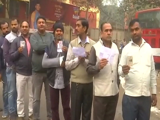 AAP vs BJP Today In Delhi's First Civic Polls After Big Merger