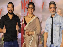 Aamir Khan, Kajol And Yuvraj Singh's Grand Entry At <i>Salaam Venky</i> Screening. See Pics Aamir Khan, Kajol And Yuvraj Singh's Grand Entry At <i>Salaam Venky</i> Screening. See Pics