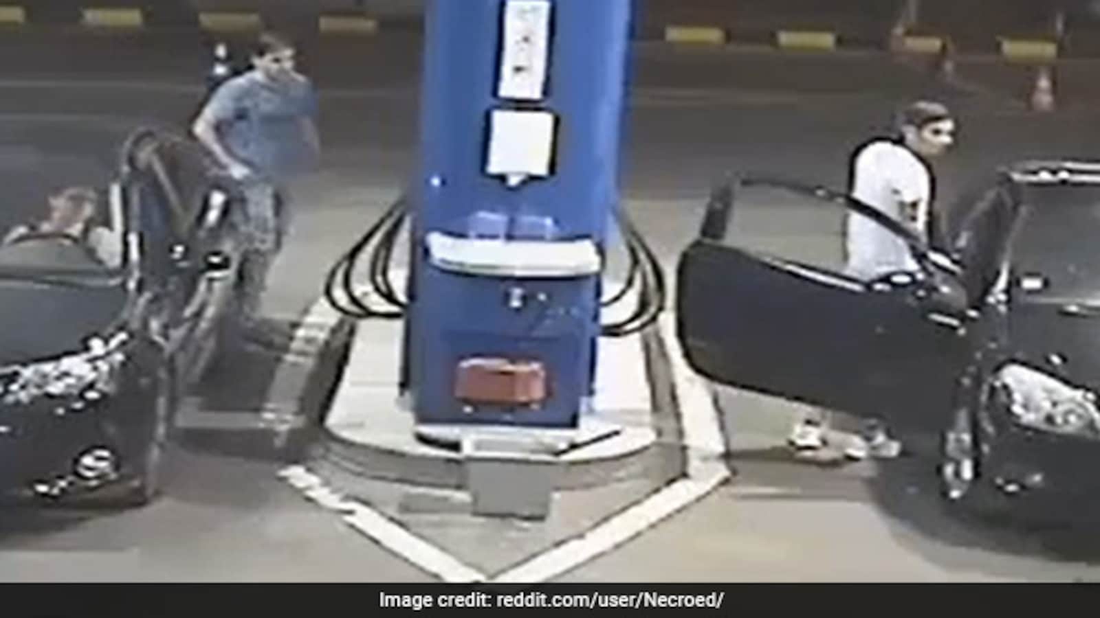 can you put a cigarette out in gasoline person was seen smoking at a petrol pump and what happened next will stun you., #gasstation #smokimg #Cigarette #fire #flammable | News18 TIL Researchers tried 2000 times