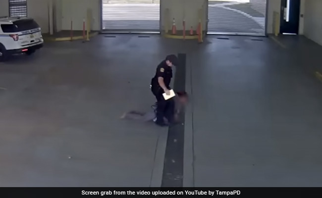 Watch: US Policeman Drags Woman On Ground To Jail Entrance, Fired