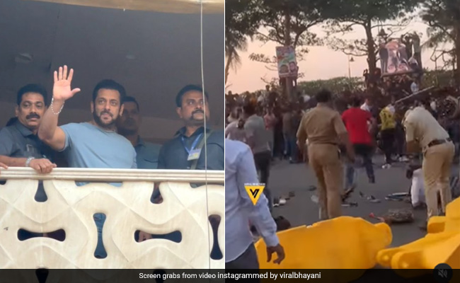 सलमान के बर्थडे पर फैंस पर किए पुलिस लाठीचार्ज पर लोगों ने दिए रिएक्शन, लिखा- 'बर्थडे भाई का और बर्थडे बंप...'