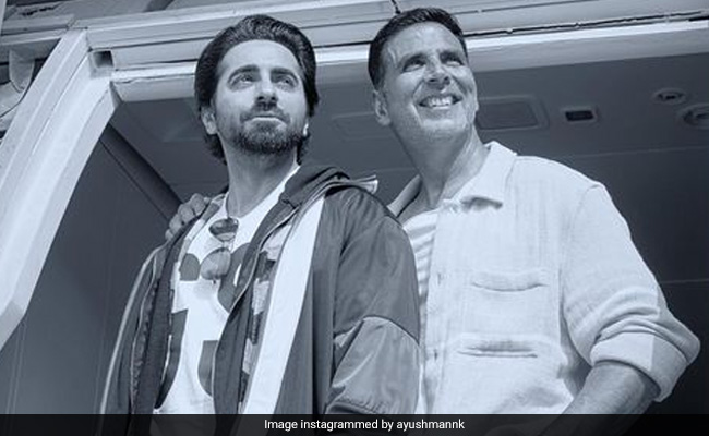 Ayushmann Khurrana Thanks "OG" Akshay Kumar For His Cameo In <i>An Action Hero</i>