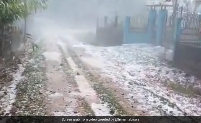 Severe Hailstorm Hits Assam, Nearly 4,500 Houses Damaged