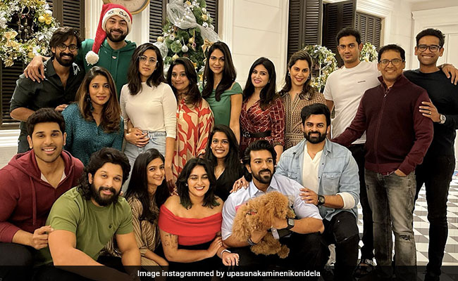Early Christmas Greetings From Ram Charan-Upasana, Allu Arjun And ...