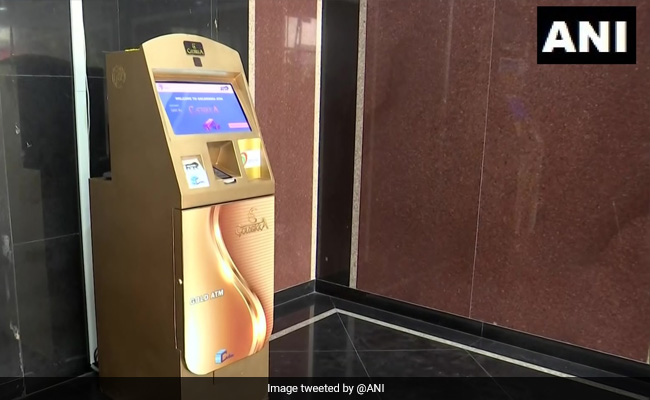 India's First Gold ATM Inaugurated In Hyderabad