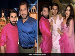 Salman Khan, Janhvi Kapoor And Other Stars In Pics From Anant Ambani-Radhika Merchant's Engagement Party Salman Khan, Janhvi Kapoor And Other Stars In Pics From Anant Ambani-Radhika Merchant's Engagement Party