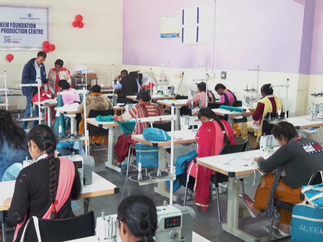 USHA-Alkem Laboratories Is Training Rural Women On Industrial Machines