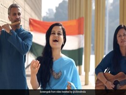Watch: On Republic Day, US Embassy In India Shares Melodious Rendition Of <i>'Vande Mataram'</i> Watch: On Republic Day, US Embassy In India Shares Melodious Rendition Of <i>'Vande Mataram'</i>