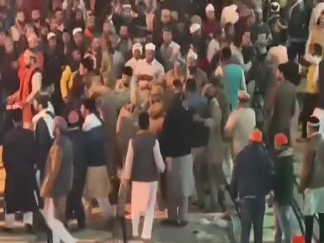 On Camera, Huge Clash At Ajmer Shrine Between Pilgrims, Officials