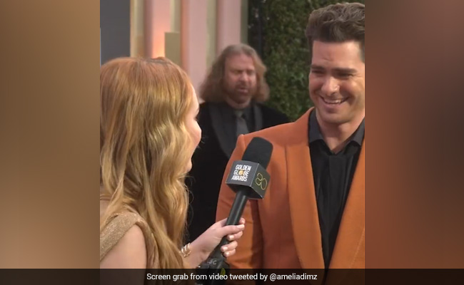 Watch: Actor Andrew Garfield's Exchange With Interviewer At Golden Globes Goes Viral