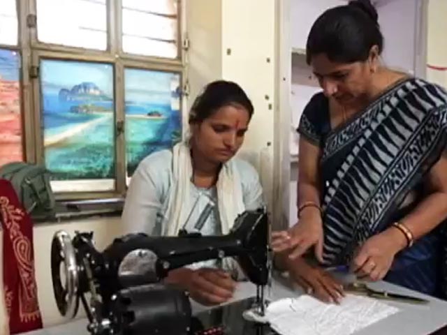 USHA Silai Training Centre In A Railway Colony In Jaipur