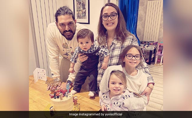 Yuvraj Singh Posts Adorable Picture As Son Orion Turns One: ''We Love You''