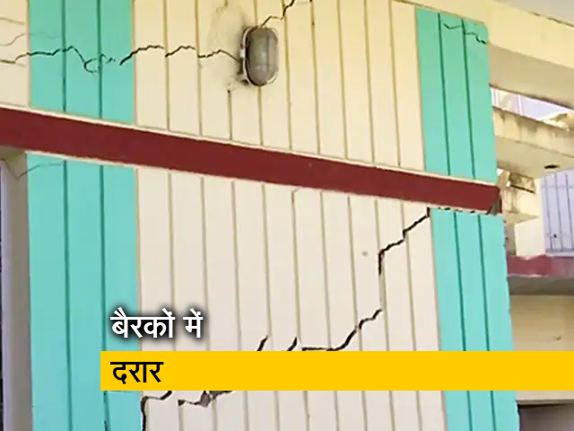 जोशीमठ त्रासदी: सेना के कुछ बैरकों में दरारें, दूसरे बैरक में शिफ्ट किए गए जवान