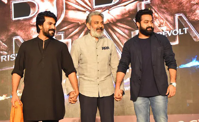 <i>RRR</i> Stars Ram Charan And Jr NTR On How SS Rajamouli Won The West