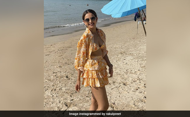 Rakul Preet Singh's New Holiday Pic Is A Palette Full Of Sunshine
