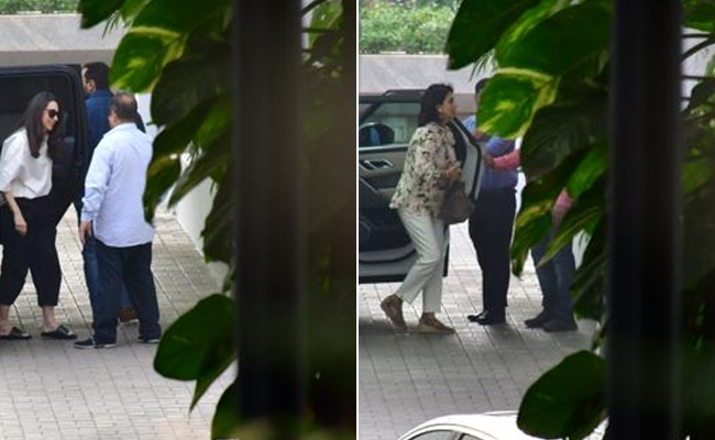 Kareena-Saif Ali Khan, Karisma And Neetu Kapoor Visit Ranbir Kapoor-Alia Bhatt's Daughter Raha