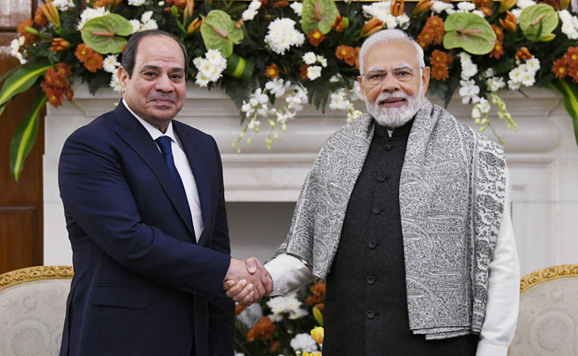 India, Egypt Decide To Elevate Ties To Strategic Partnership