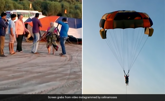 Watch: Woman's Video Of Her 80-Year-Old Grandmother Paragliding Inspires Internet
