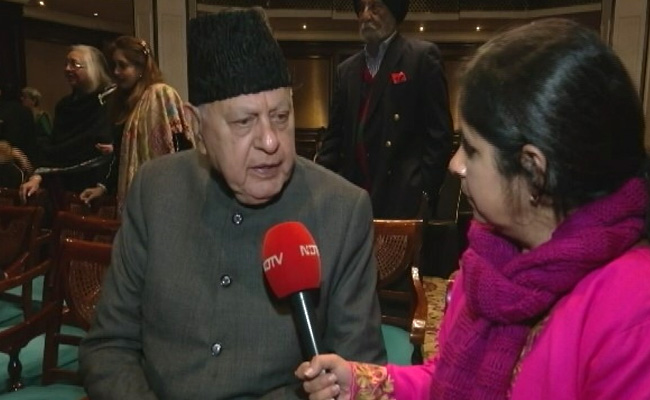 "Terrorism Will Stay Unless...": Farooq Abdullah On Kashmir