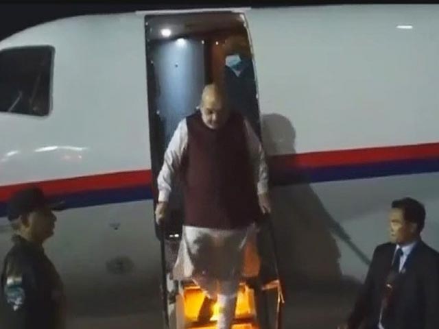 Amit Shah's Flight Diverted To Guwahati Due To Thick Fog In Agartala