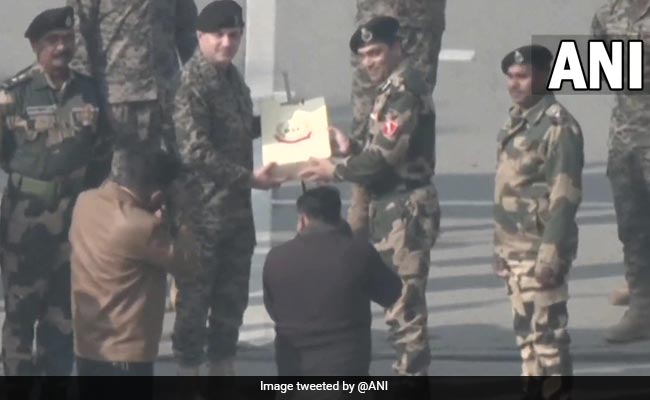 Republic Day: India, Pak Soldiers Exchange Sweets At Attari-Wagah Border