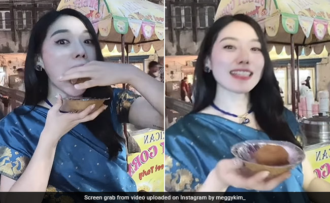Watch: South Korean Woman Tries And Rates 7 Different Types Of 'Pani Puri' Flavours