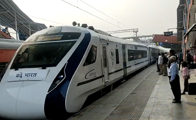 Bull Dies After Being Hit By Vande Bharat Train In Maharashtra