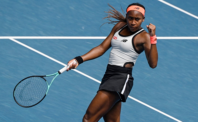 Coco Gauff Defeats Katerina Siniakova In 1st Round Of Australian Open