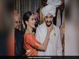 Pooja Hegde Shares Pics From Brother Rishabh's Wedding Album Pooja Hegde Shares Pics From Brother Rishabh's Wedding Album