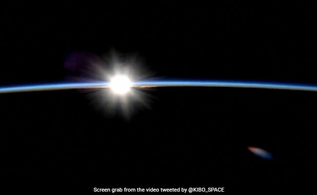 Here's What 2023's First Sunrise Looked Like From Outer Space