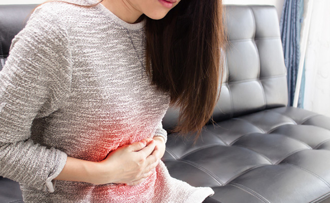 Abdominal pain and cramps are common signs of food poisoning