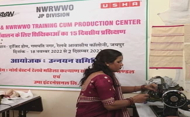 USHA And Northern Railways Join Hands To Make Jaipur Women Financially Independent USHA And Northern Railways Join Hands To Make Jaipur Women Financially Independent