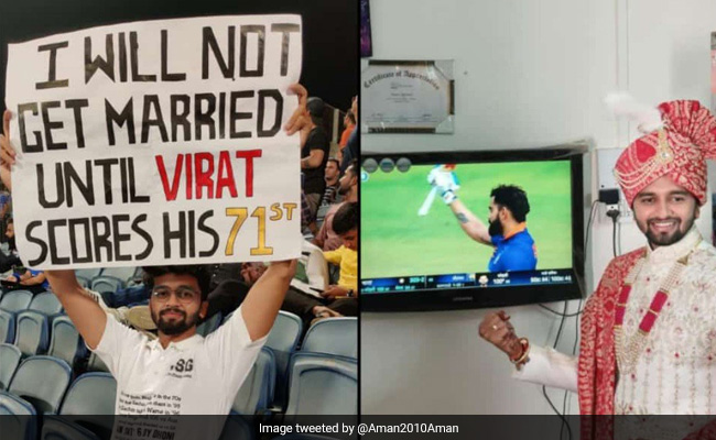 Virat Kohli Fan Who Pledged To Not Marry Until Cricketer Scores 71st Century, Gets 'The Best Wedding Gift'