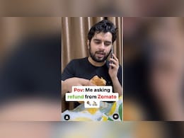 Watch: एक शख्स ने दिखाया कैसे लोग Zomato से रिफंड की मांग करते हैं-Internet Reacts Watch: एक शख्स ने दिखाया कैसे लोग Zomato से रिफंड की मांग करते हैं-Internet Reacts