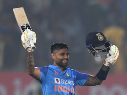 India vs Sri Lanka - Watch: Suryakumar Yadav's Joyous Celebration After Scoring Third T20I Ton