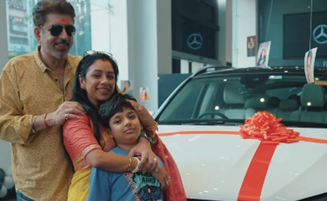 <i>Anupamaa</i> Actress Rupali Ganguly Gifts Herself Swanky New Mercedes: "Dream Come True"