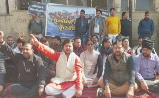 Vrindavan Temple Corridor: Protests, Letters In Blood To Yogi Adityanath