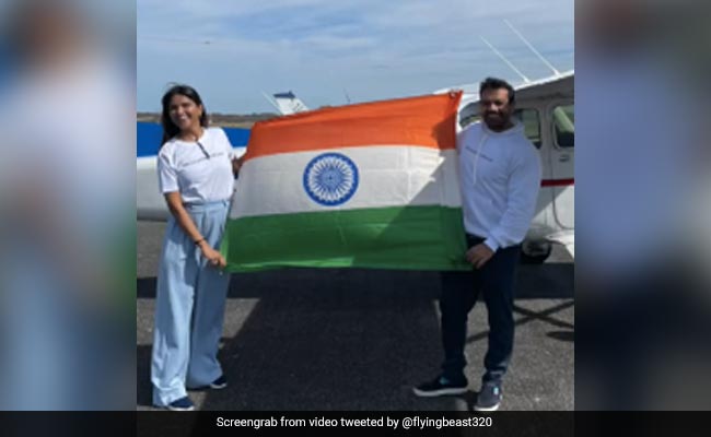 Watch: How YouTuber Gaurav Taneja Created "Largest" Indian Map In Air