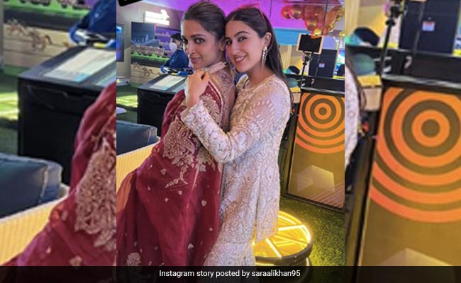 Deepika Padukone And Sara Ali Khan In A Pic From Anant Ambani-Radhika Merchant's Party