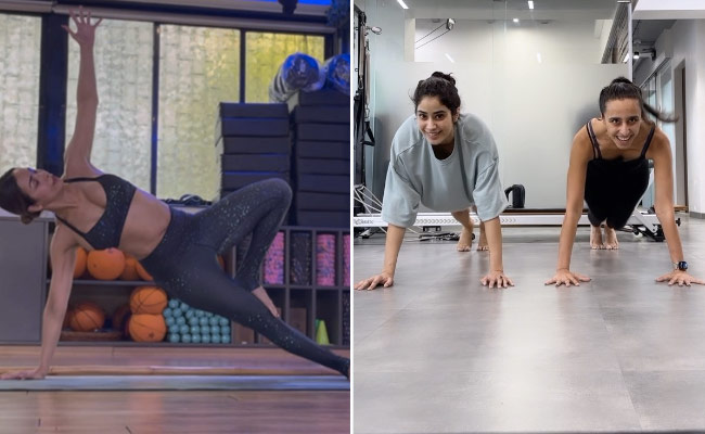 Malaika Arora, Janhvi Kapoor And Other Stars Spent Monday Working Out. You?