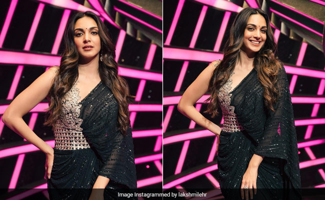 It's "Desi Vibes Only" For Kiara Advani In Her Modern Take On The Traditional <i>Saree</i>