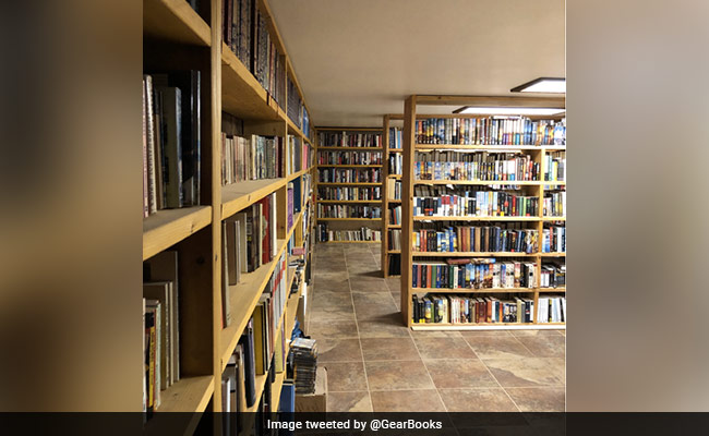 Photo Of American Couple's Personal Library With 32,000 Books Goes Viral, Internet Stunned
