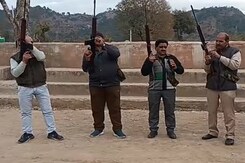 Jammu Village Defence Groups Get New Weapons After Terrorist Attacks Jammu Village Defence Groups Get New Weapons After Terrorist Attacks