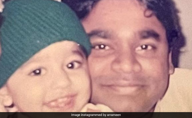 On Shared Birthday, AR Ameen Posts Throwback With Dad AR Rahman