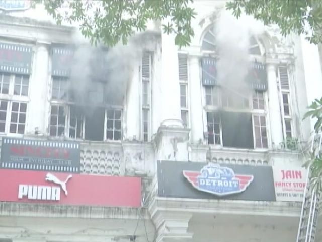 Fire Breaks Out At Hotel In Delhi's Connaught Place